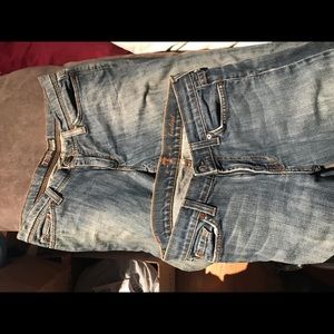 Jeans 7 for all Mankind size 27 waist & Joes size 27 waist